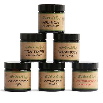 Set of SIX Natural Ointments
